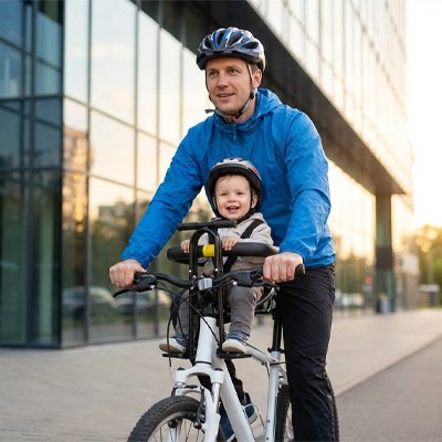 Porte bebe velo 