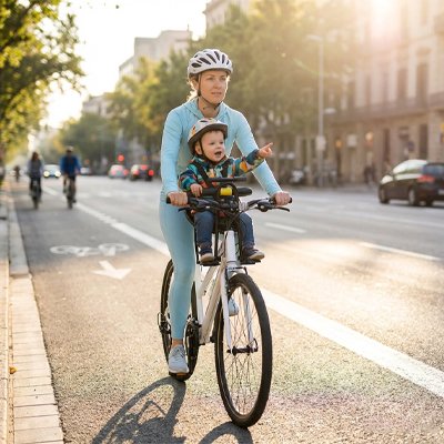 Porte bebe velo 